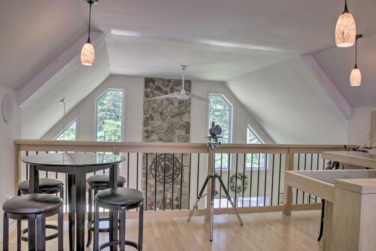 Spacious Home With Deck, Grill And Delaware River View Callicoon Exteriör bild