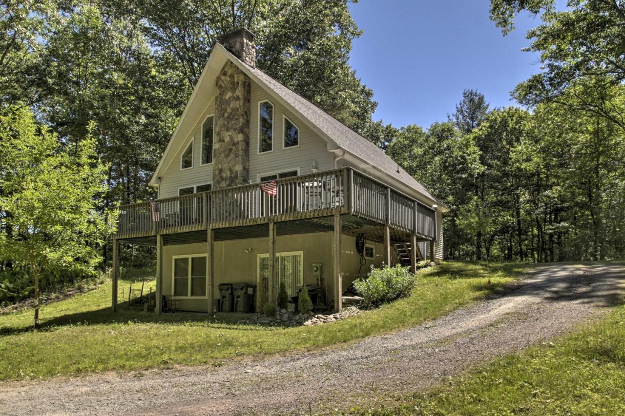 Spacious Home With Deck, Grill And Delaware River View Callicoon Exteriör bild