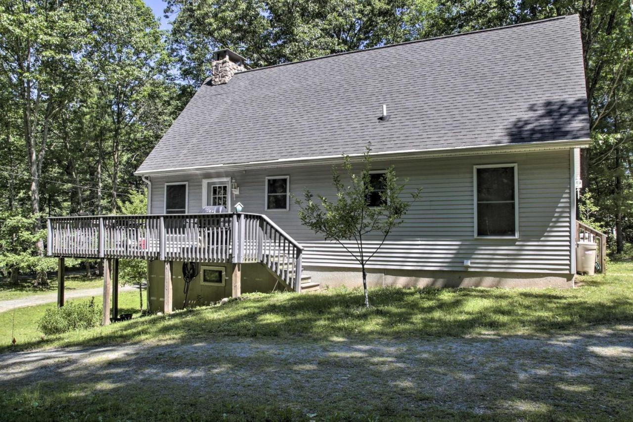 Spacious Home With Deck, Grill And Delaware River View Callicoon Exteriör bild